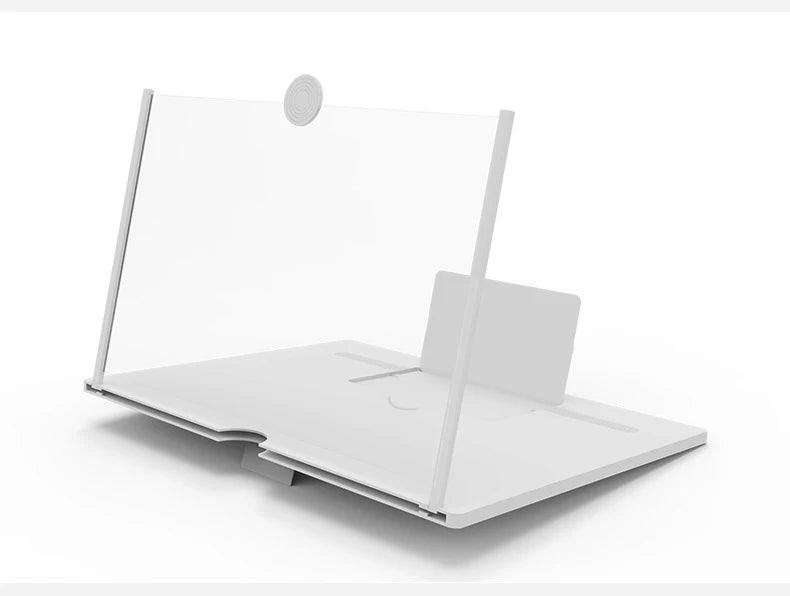 12/10" HD Screen Magnifier Phone Amplifier Anti Blue Light Eye Protection Multi-Function Desktop Stand For iPhone Samsung Xiaomi