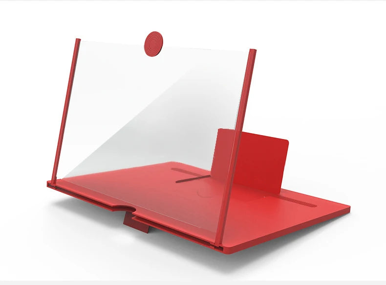 12/10" HD Screen Magnifier Phone Amplifier Anti Blue Light Eye Protection Multi-Function Desktop Stand For iPhone Samsung Xiaomi