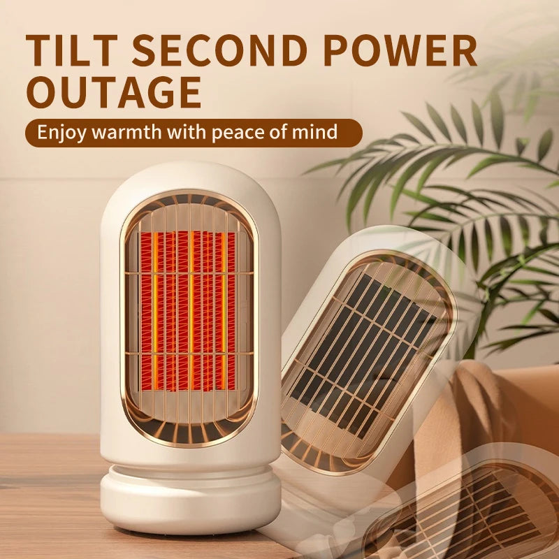 Small Household Heater Lasting Constant Temperature Quickly Add Safety and Energy Saving Power Off Protection Electric Heater