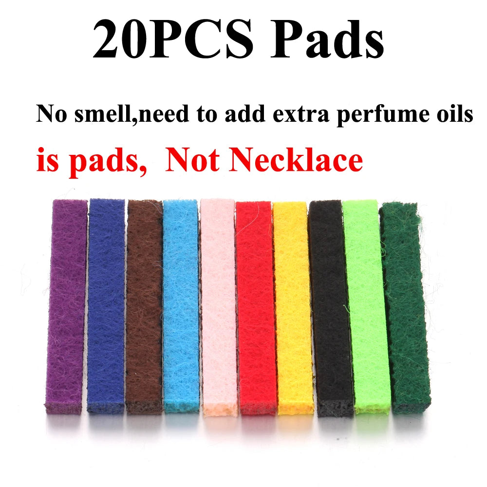 Stainless Steel Aromatherapy Necklace Diffuser Pendant Aroma Diffuser Locket Perfume Essential Oil Diffuser Pendant Necklace