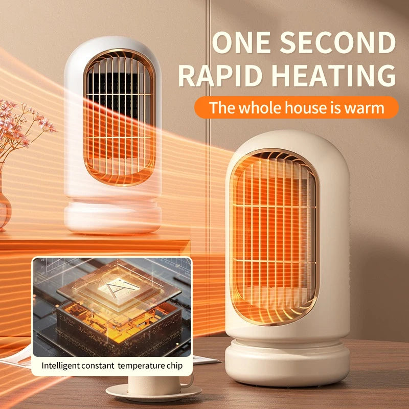 Small Household Heater Lasting Constant Temperature Quickly Add Safety and Energy Saving Power Off Protection Electric Heater